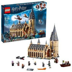 LEGO Harry Potter Hogwarts Great Hall 75954 (retired) w/ Minifigs & Instructions